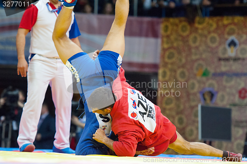 Image of Emil Khasanov (R) vs Evgeniy Sukhomlinov (B)