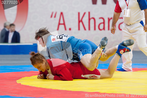 Image of Shorena Sharadze (R) vs Katsiaryna Prakapenka (B)