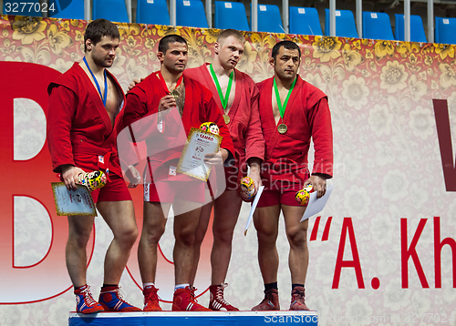 Image of Winner A. Danielyan (2 from left)