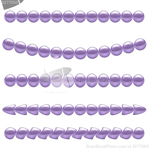 Image of Blue Pearl Necklace