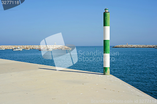 Image of Pole on the pier