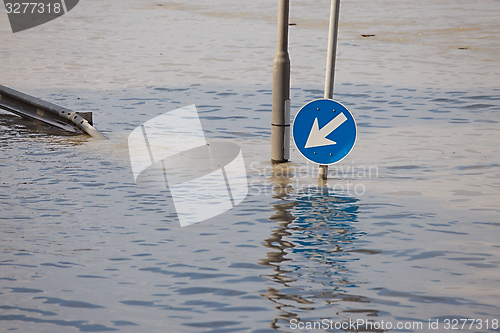 Image of Flooded street