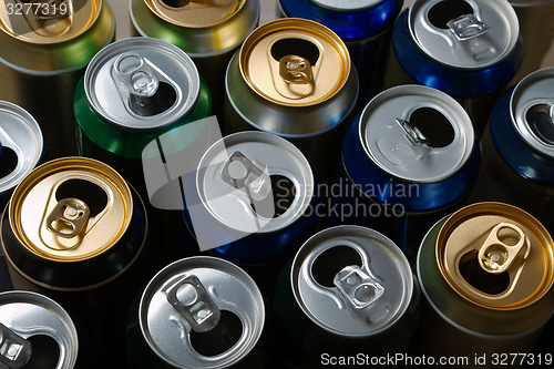 Image of Empty beer cans