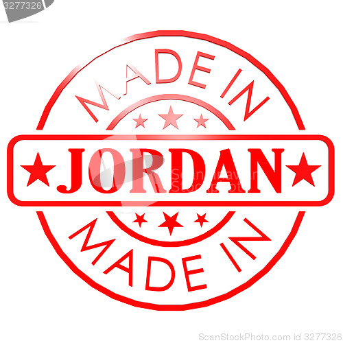 Image of Made in Jordan red seal