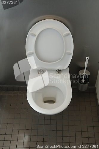 Image of Toilet seat open