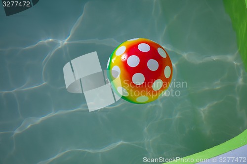 Image of Ball in the water