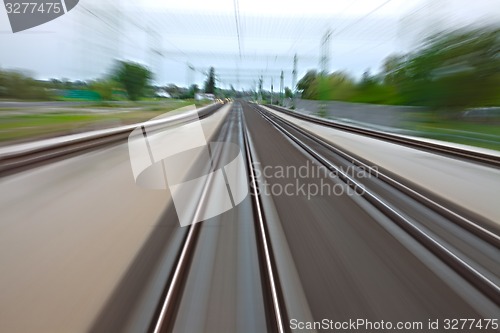 Image of Rails blur