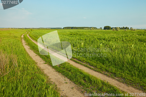 Image of Field with path