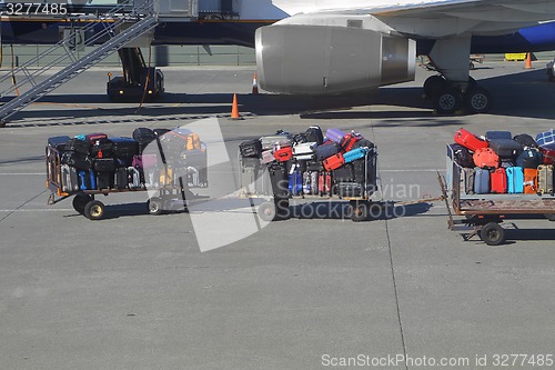 Image of Bags at an airport