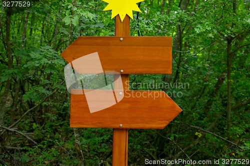 Image of Direction sign