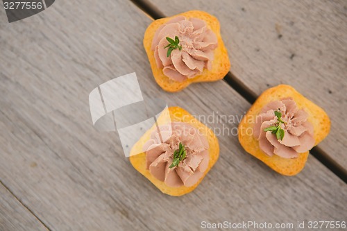 Image of Delicious Pate Canapes