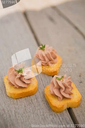 Image of Delicious Pate Canapes