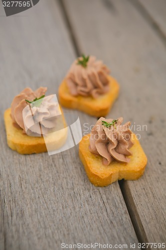 Image of Delicious Pate Canapes