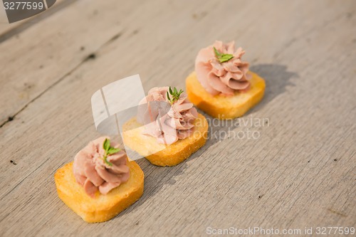 Image of Delicious Pate Canapes