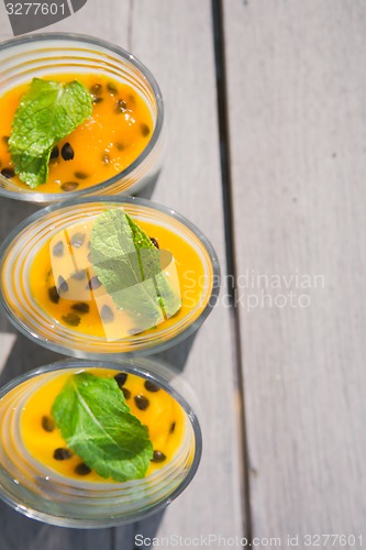 Image of Catering. Salad in a glass