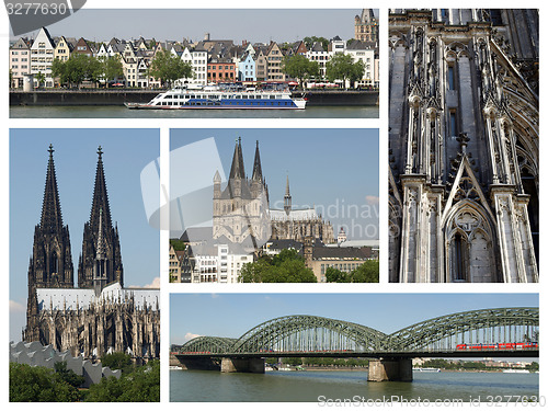 Image of Cologne landmarks collage