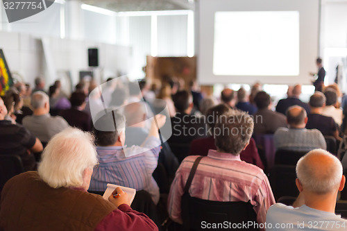 Image of Audience in the lecture hall.