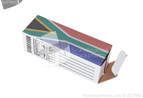 Image of Concept of export - Product of South Africa