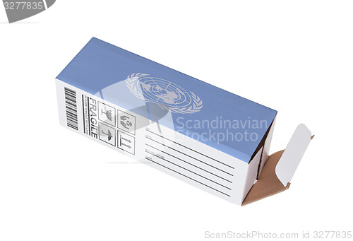 Image of Concept of export - Product of the United Nations