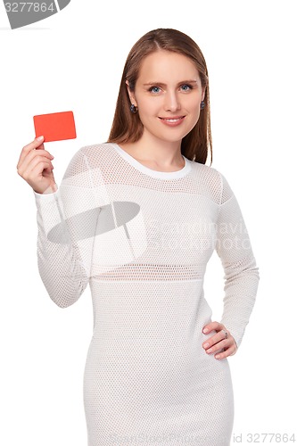 Image of Woman with credit card