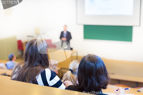 Image of Lecture at university.