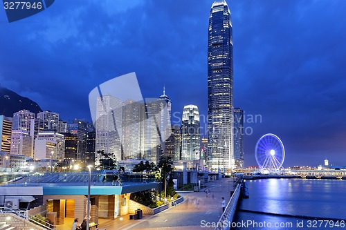 Image of Hong Kong night