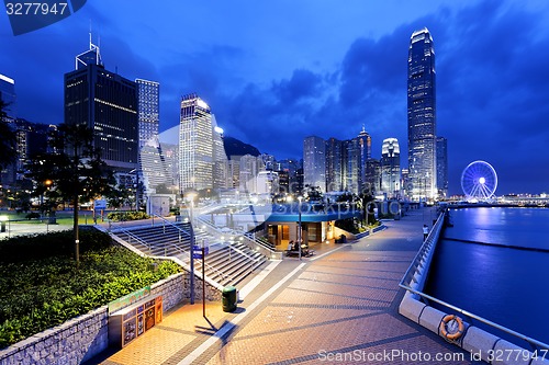 Image of Hong Kong night