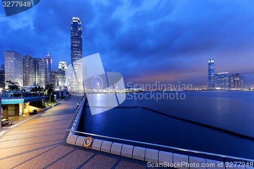 Image of Hong Kong night