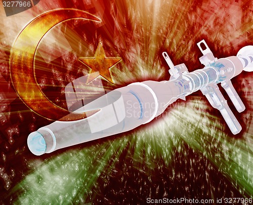 Image of Militant Islam Abstract concept digital illustration