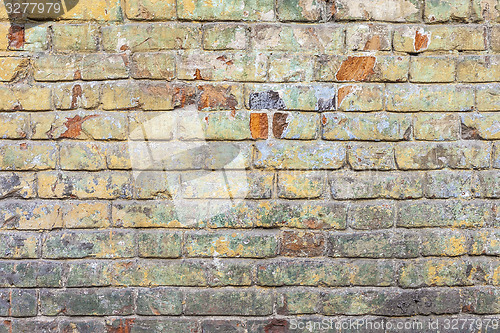 Image of Colored Brick Wall