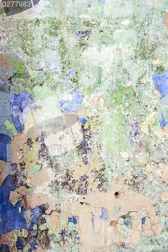 Image of High Resolution Concrete Grunge Weathered  Wall