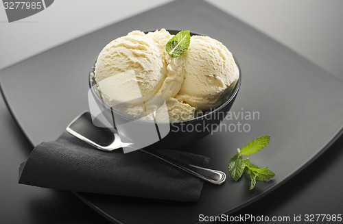 Image of Vanilla ice cream