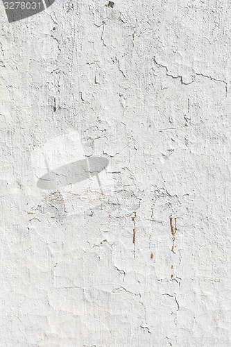 Image of Grungy white concrete wall background
