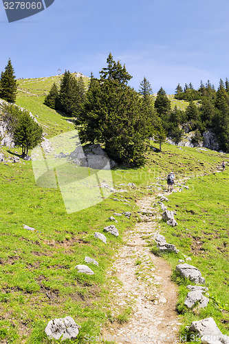 Image of Path to summit Breitenstein