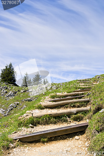 Image of Path to summit Breitenstein