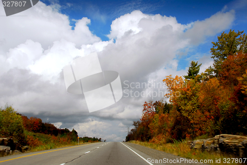 Image of Fall highway