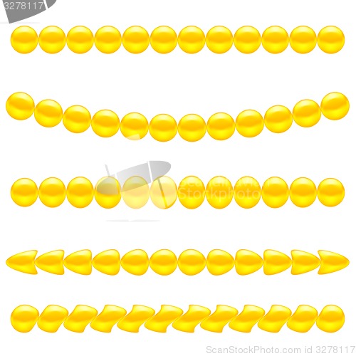Image of Yellow Pearl Necklace