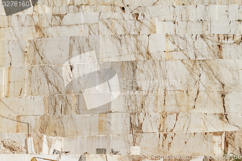 Image of White marble quarry