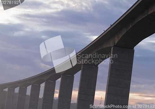 Image of Large highway viaduct ( Hungary)