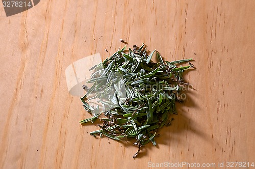 Image of fresh cut lavender leaves