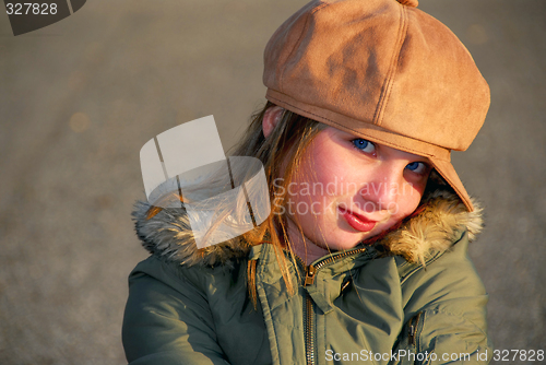 Image of Girl winter hat
