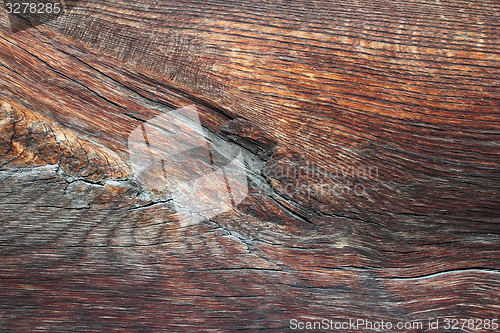 Image of texture of beautiful old oak plank