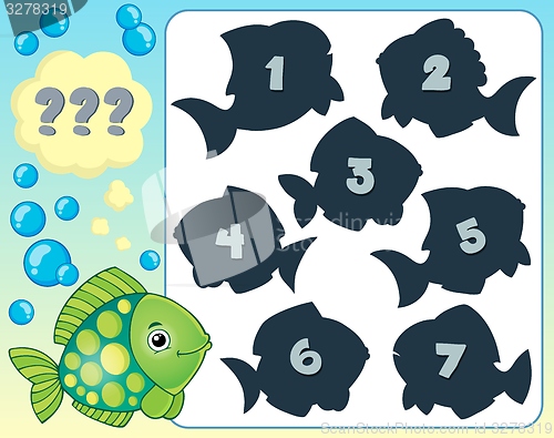 Image of Fish riddle theme image 2