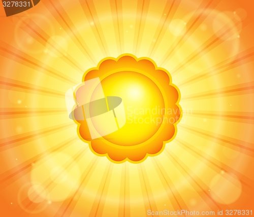 Image of Abstract sun theme image 6