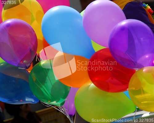 Image of Colorful balloons