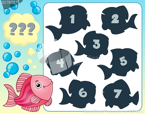 Image of Fish riddle theme image 3