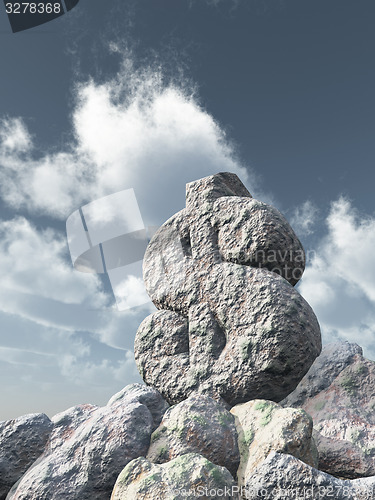 Image of dollar rock