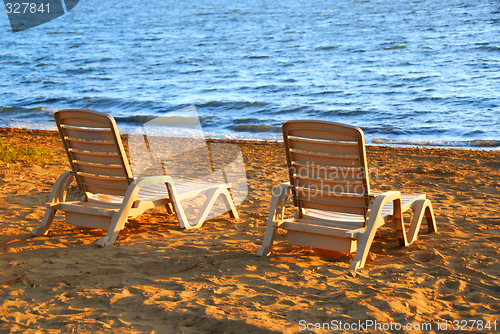 Image of Beach chairs