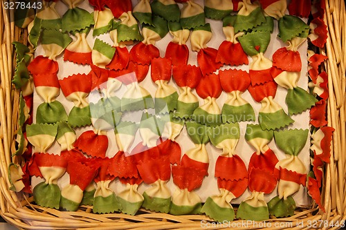 Image of Pasta in basket