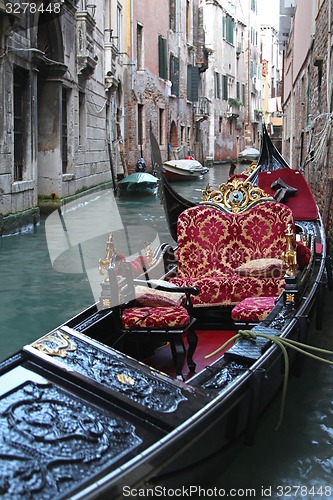 Image of Gondola in canal